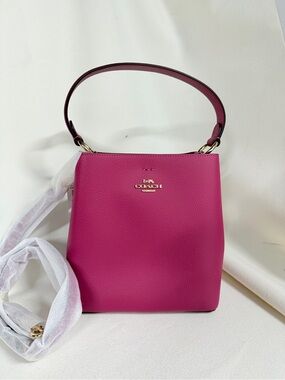 Coach 1011 Small Town Leather Bucket Bag